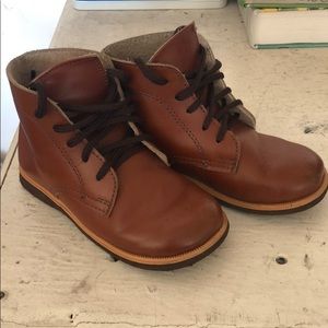 Handmade leather boots